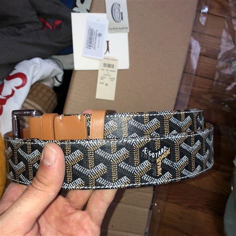 goyard belt green|goyard belt luxury.